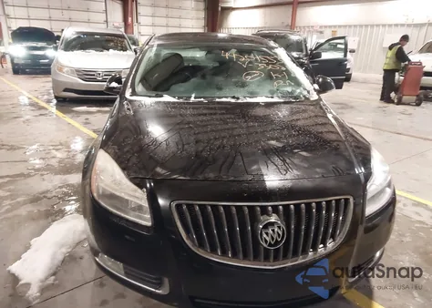 2012 Buick Regal Turbo - Premium 1 из США, поврежденный, VIN 2G4GS5EV5C9213302